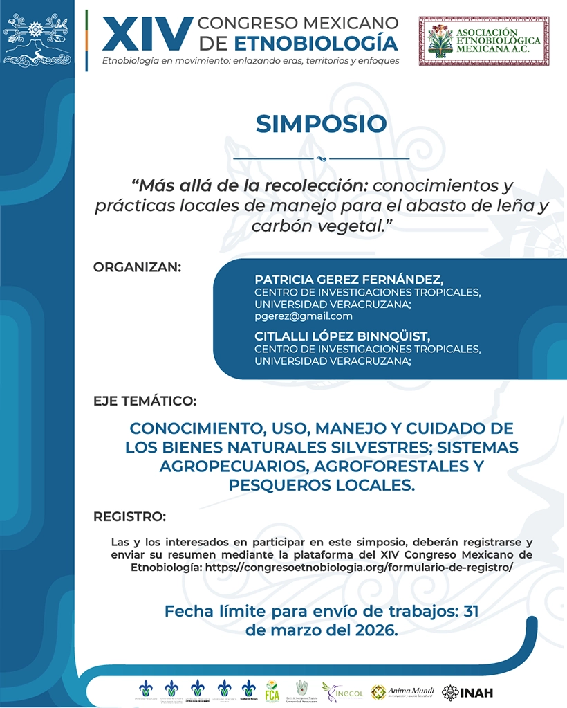 Más allá de la recolección: conocimientos y prácticas locales de manejo para el abasto de leña y carbón vegetal.