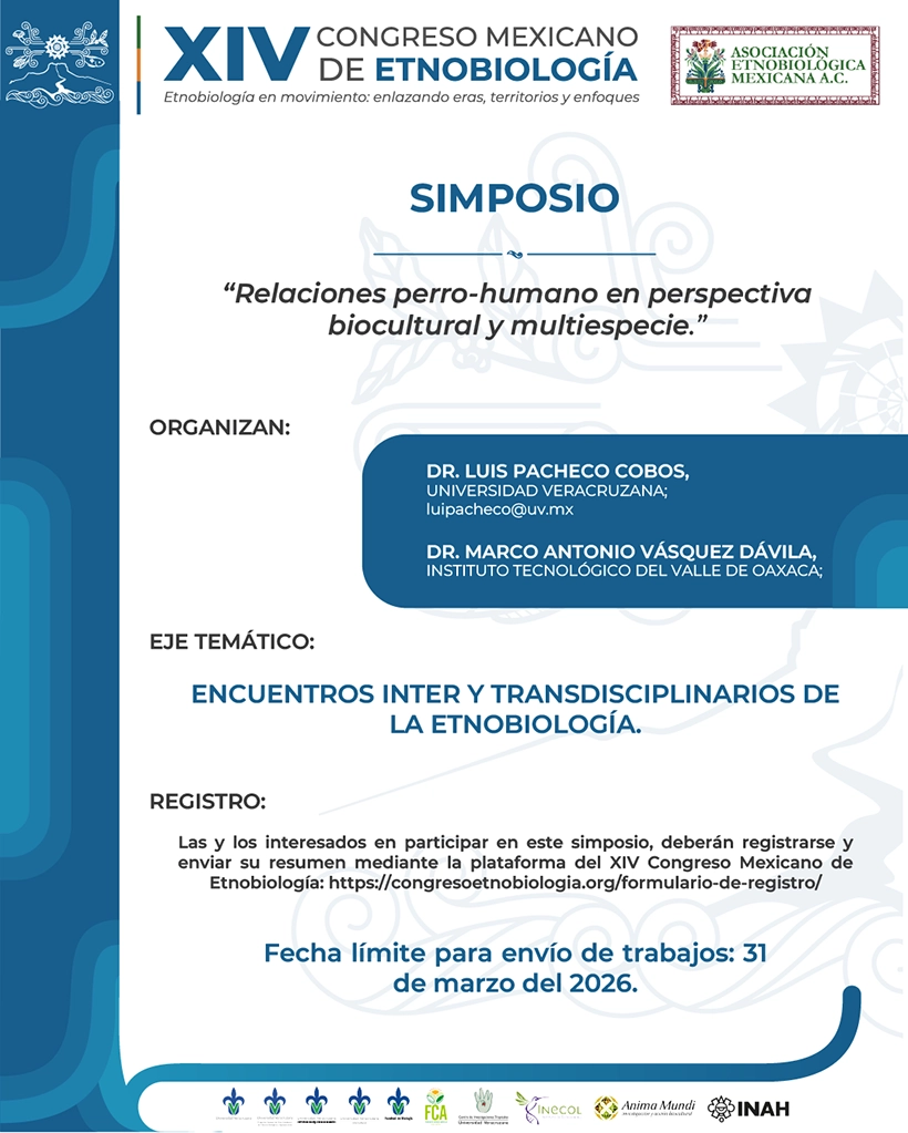 Relaciones perro-humano en perspectiva biocultural y multiespecie.